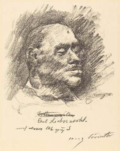 Totenmaske Liebknechts (Liebknecht's Death Mask)