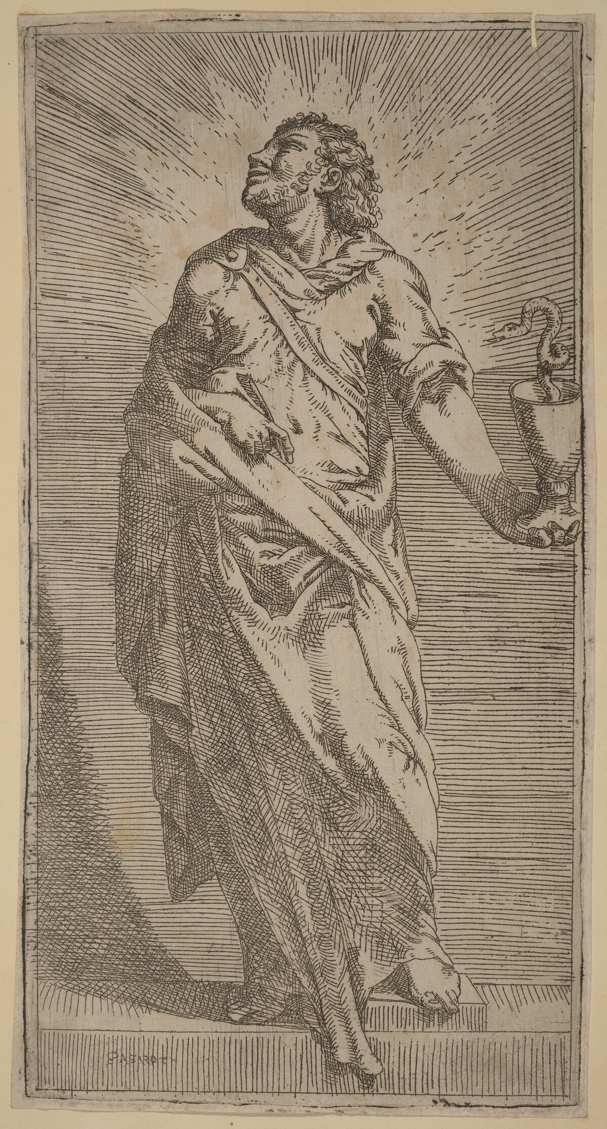 Saint John the Evangelist by Bartolomeo Passarotti