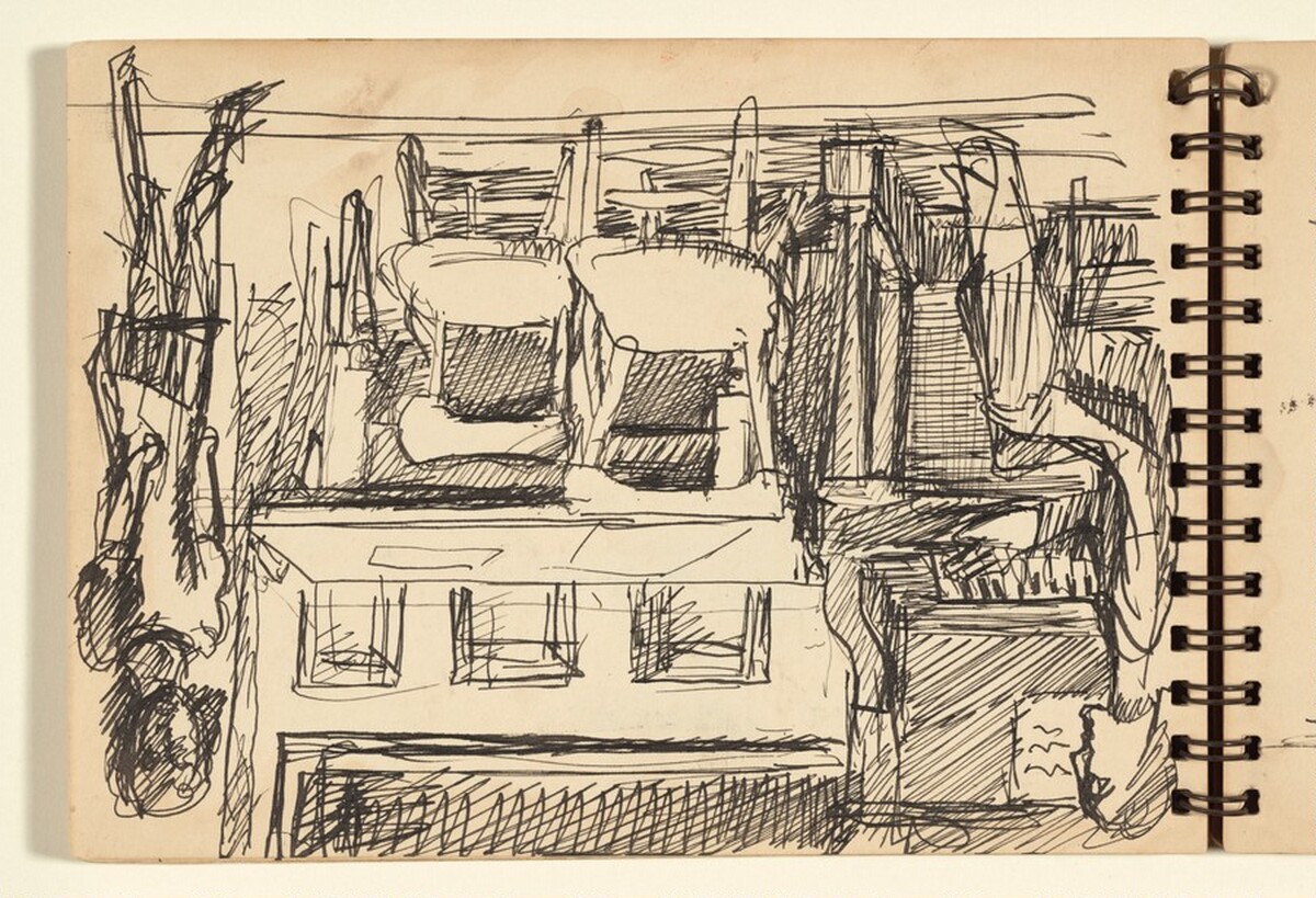 Sketchbook by Mark Rothko