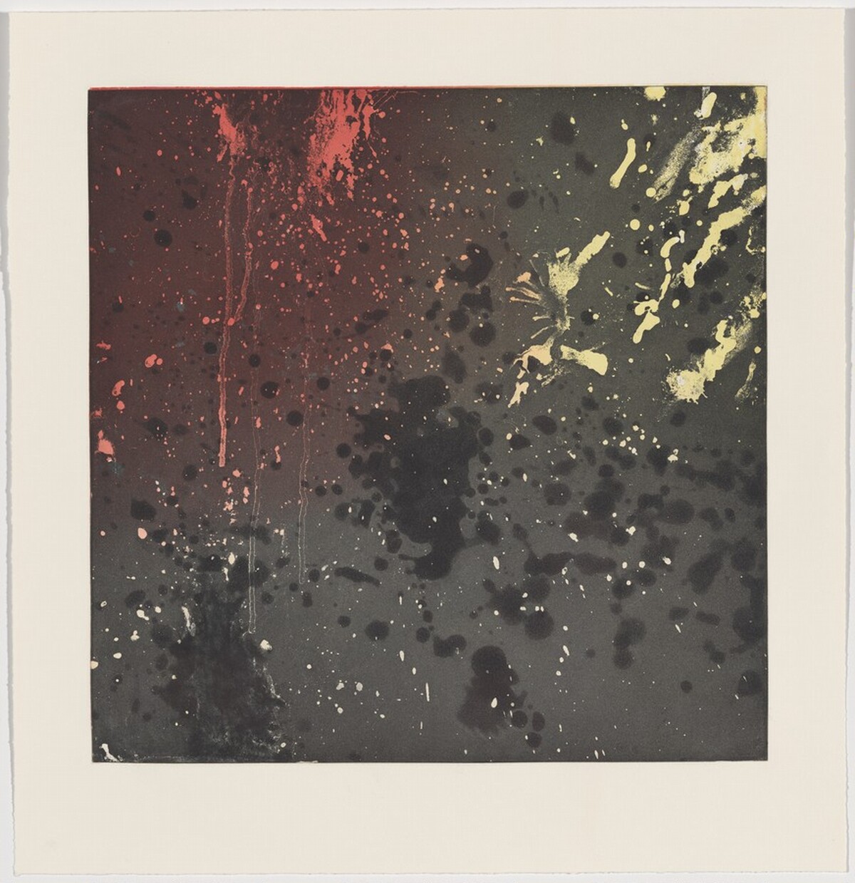 Starry Night: July [working proof 2] by Pat Steir