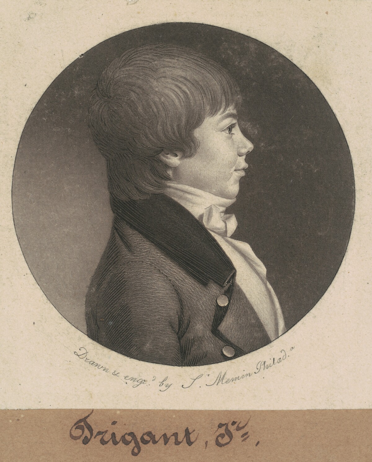 Trigant, Jr. by Charles B. J. Févret de Saint-Mémin
