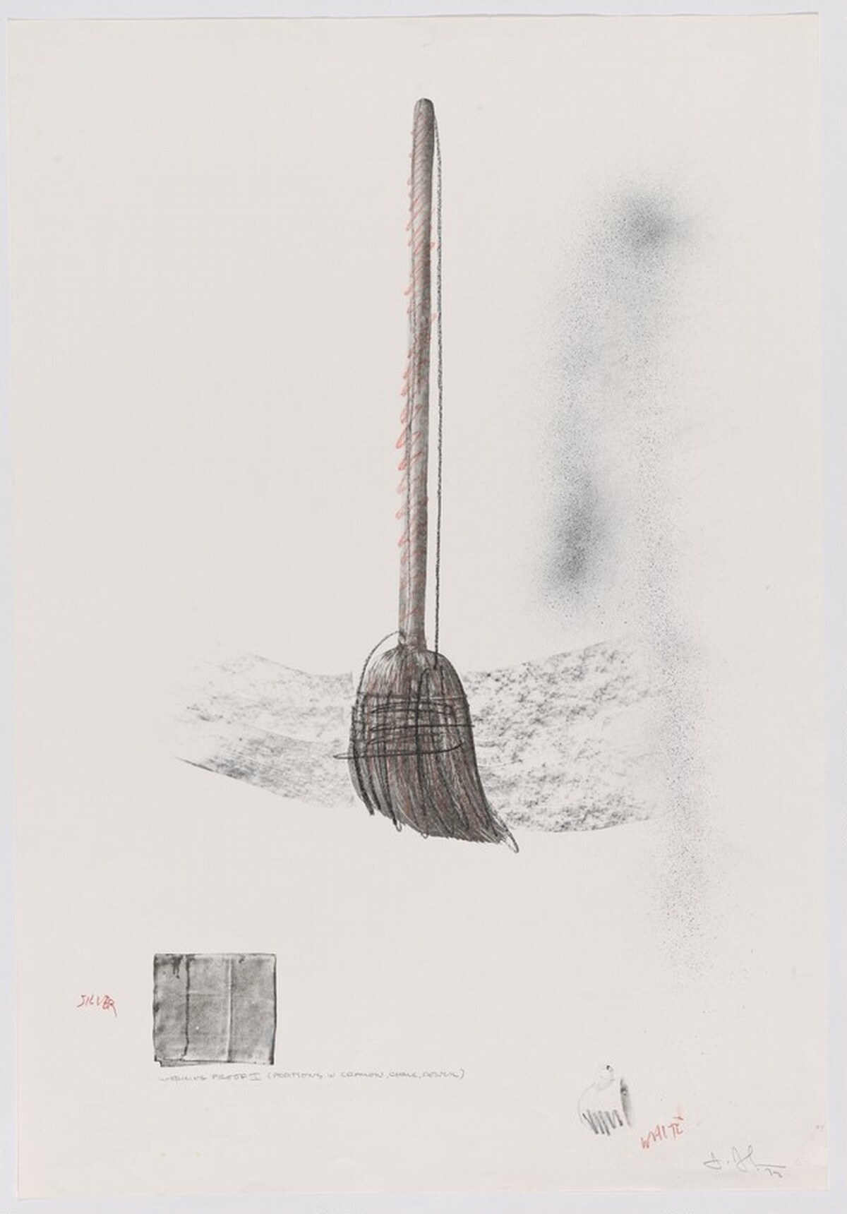 Fool's House [working proof] by Jasper Johns