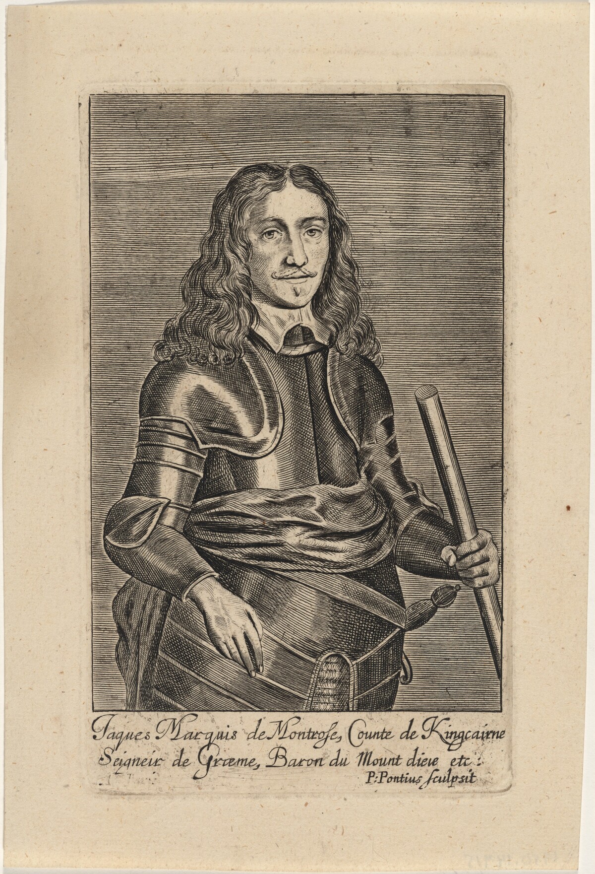 James Graham, First Marquess of Montrose by Paulus Pontius