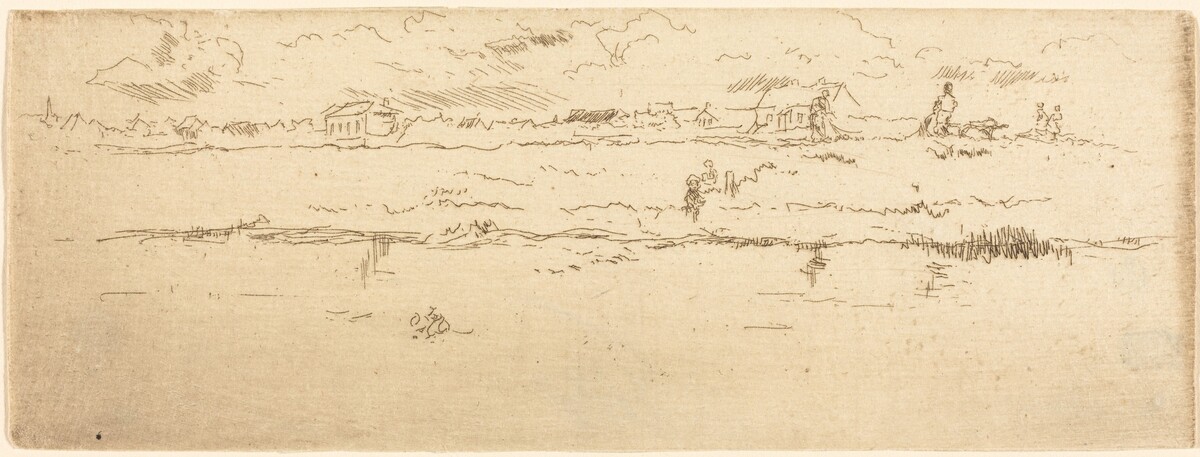 Canal, Ostend by James McNeill Whistler