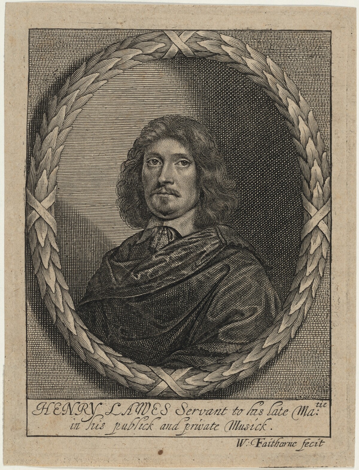 Henry Lawes by William Faithorne