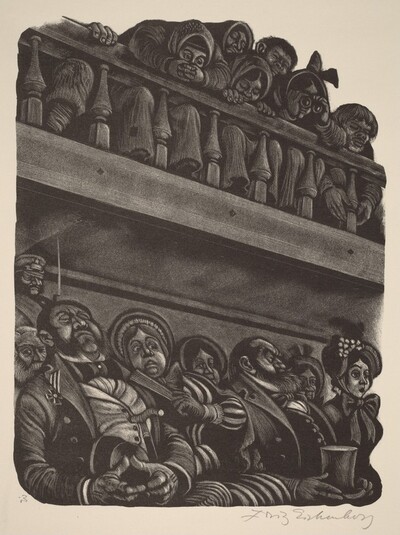 He Sat Rigid in His Place (Book XII: A Judicial Error, facing p.528)