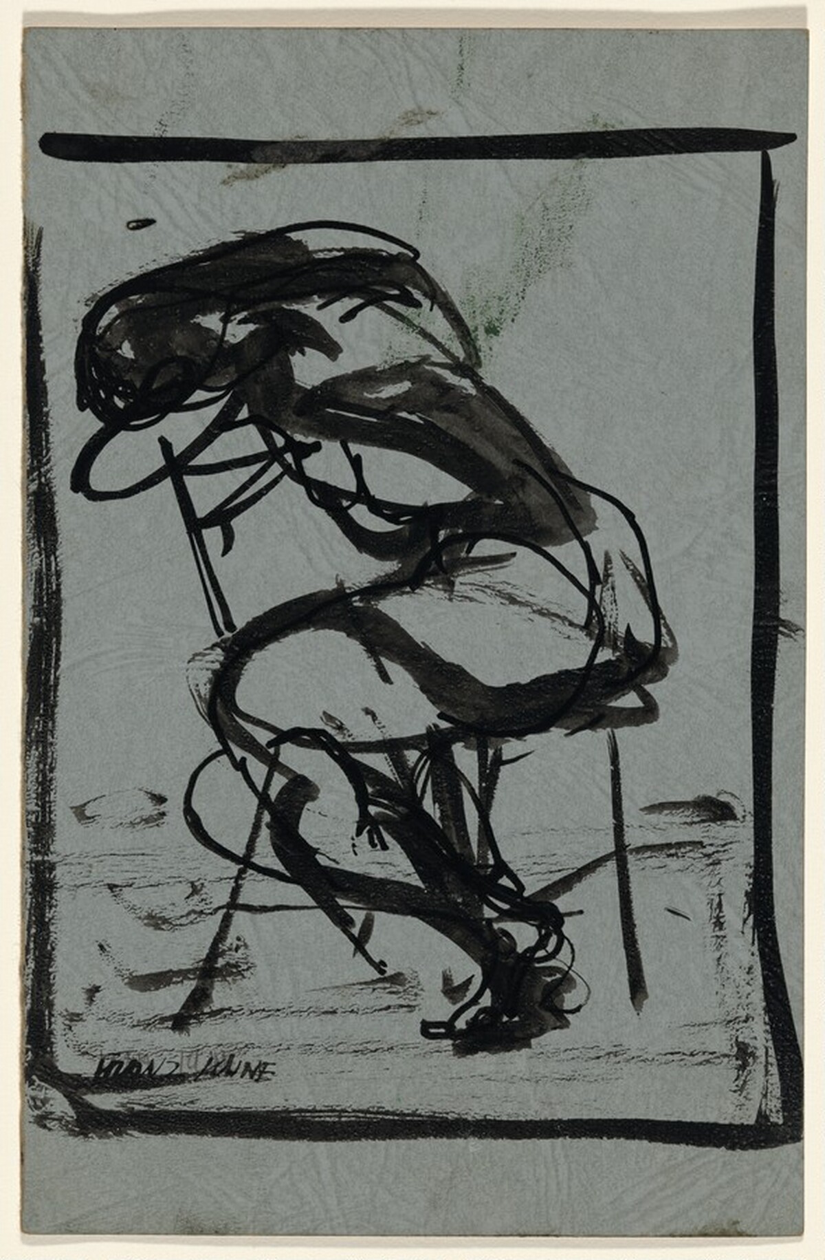 Seated Woman by Franz Kline