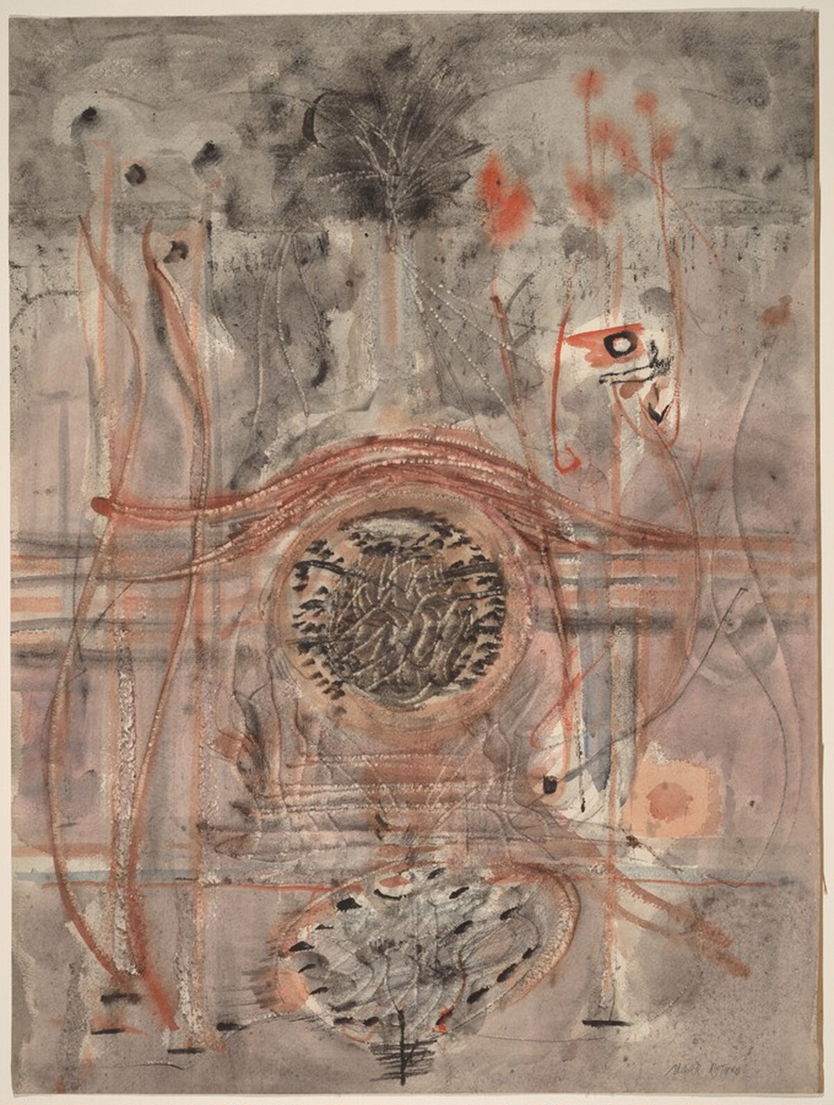 Abstraction by Mark Rothko