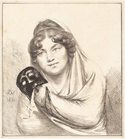 Girl with a Mask