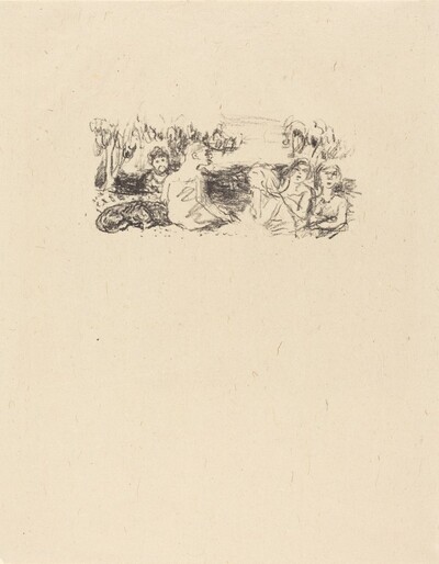 From "Le crepuscule des nymphes" (illustration, page 83)