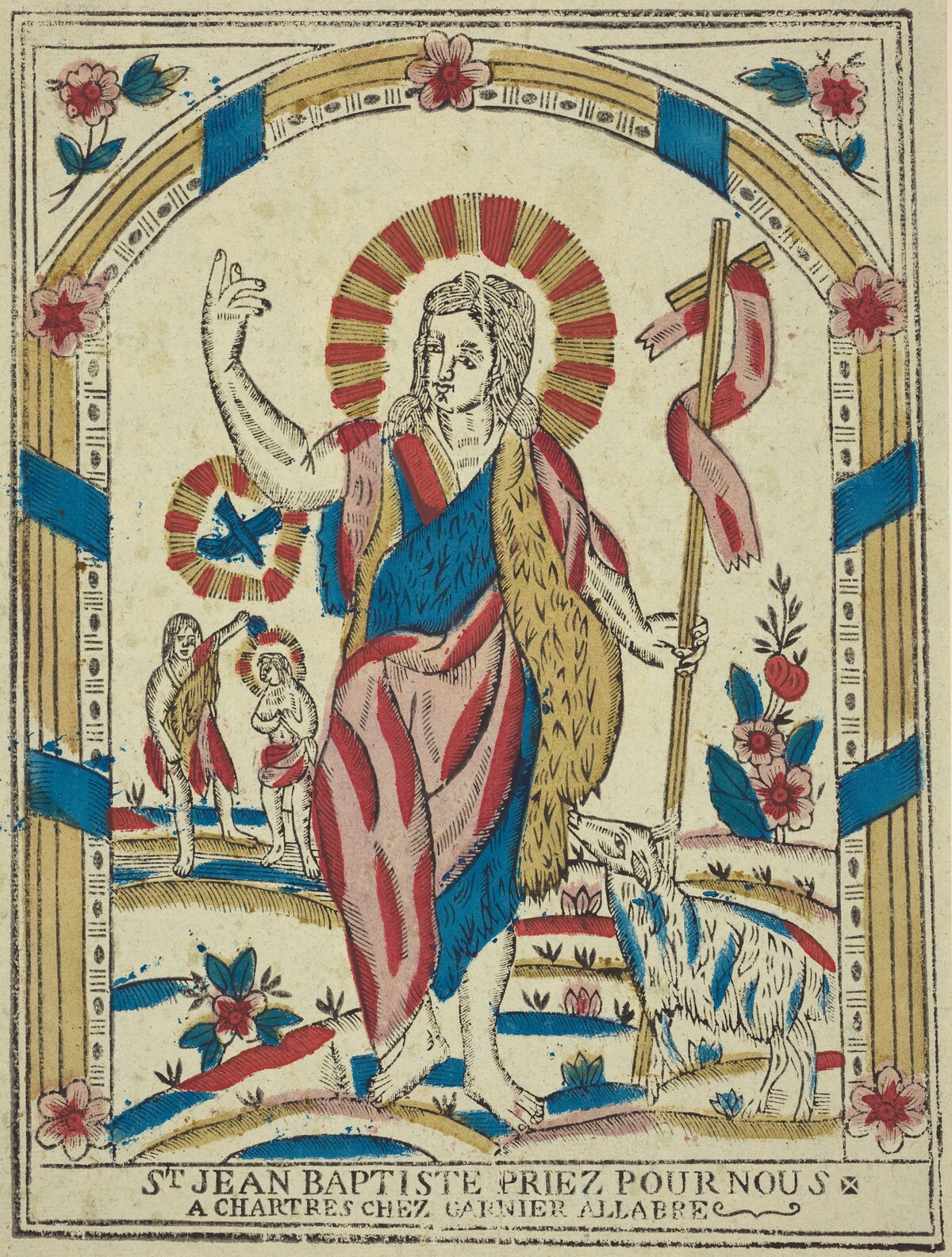 Saint John the Baptist Pray for Us by French 19th Century