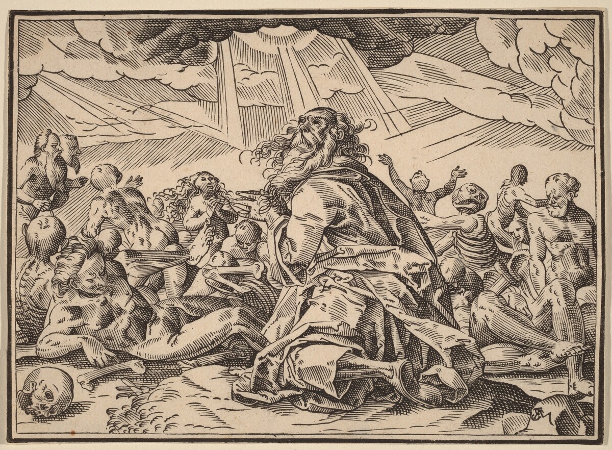 Christ Tells His Disciples of the Last Judgment by Christoph Murer