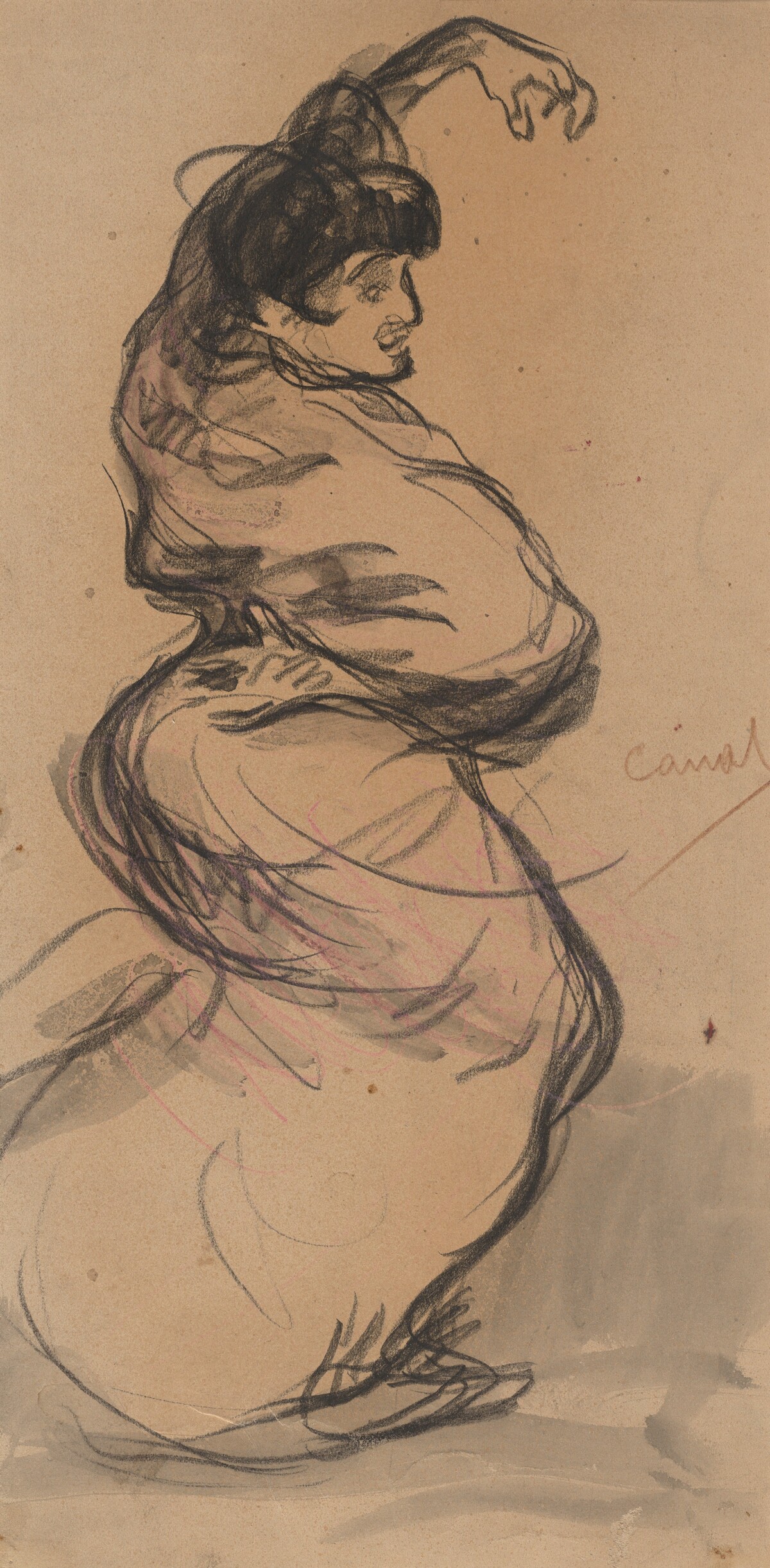 A Spanish Dancer by Ricard Canals Llambí