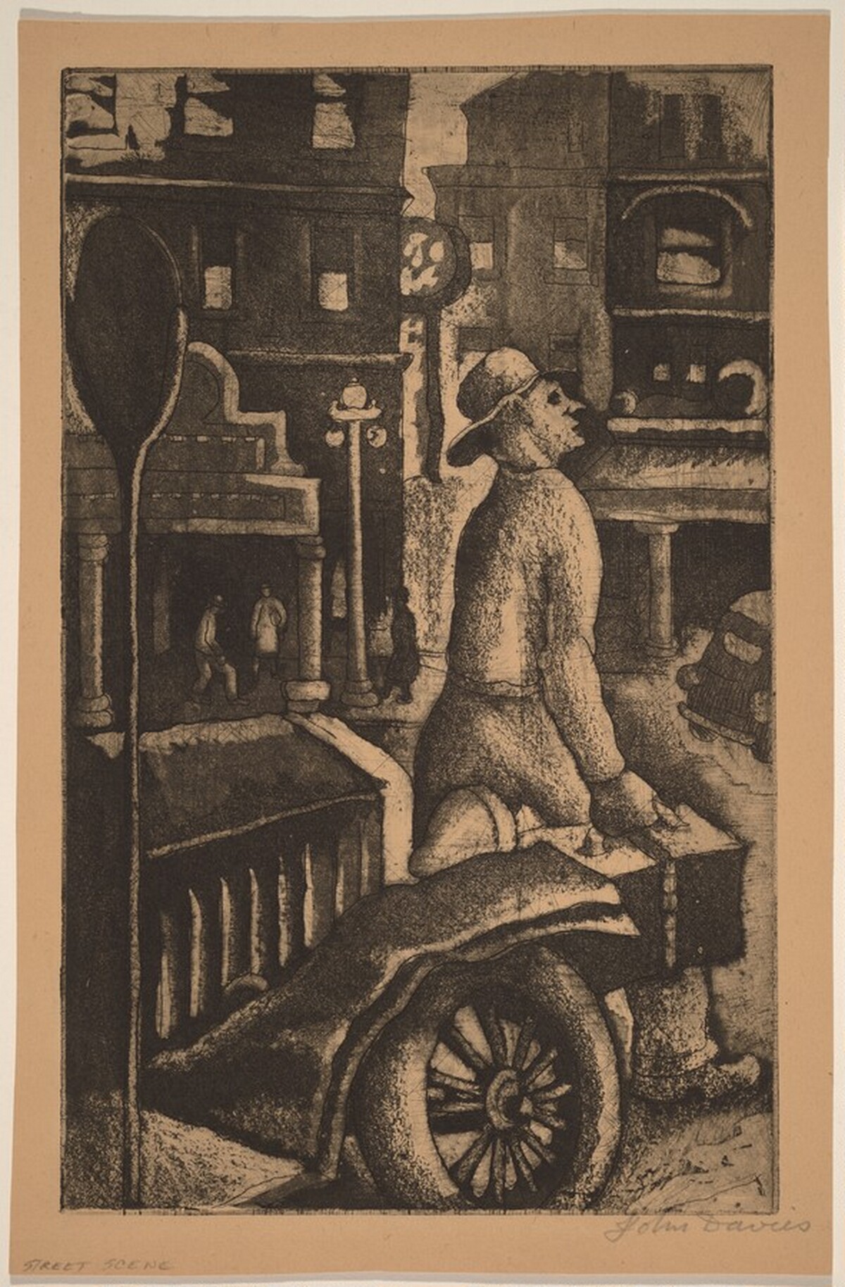 Street Scene by John Davies