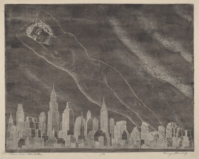 Moon Over Manhattan
