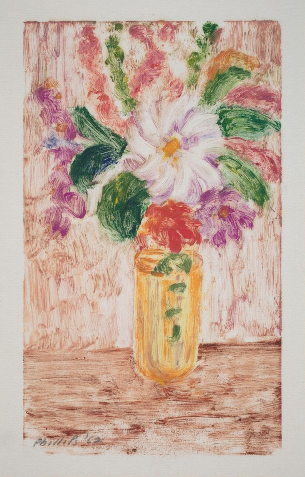 Vase of Flowers by Matt Phillips