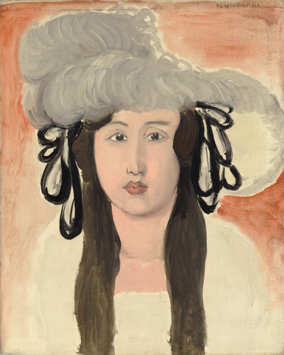 The Plumed Hat by Henri Matisse