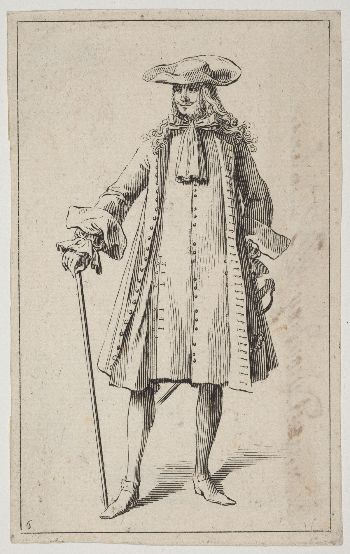 Man with a Sword by Sébastien Le Clerc the elder