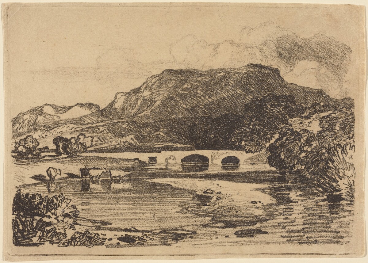 Tan y Bwlch, North Wales by John Sell Cotman