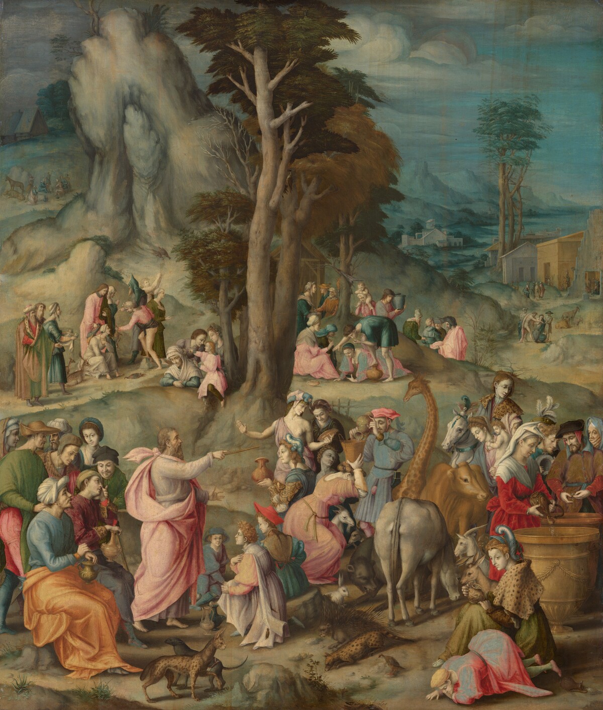 The Gathering of Manna by Bachiacca