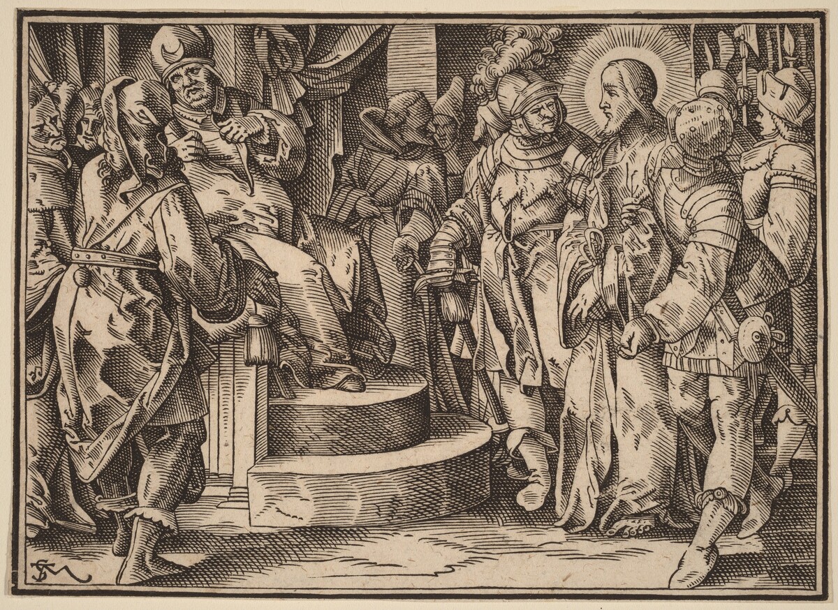 Christ Tells His Disciples of the Last Judgment by Christoph Murer