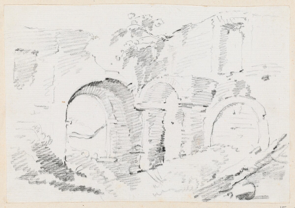Roman Walls by Joseph-Marie Vien