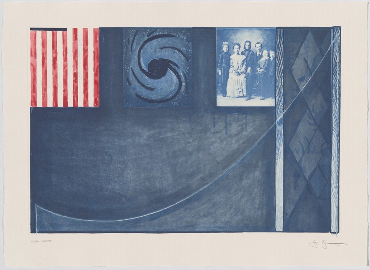 Untitled [trial proof] by Jasper Johns