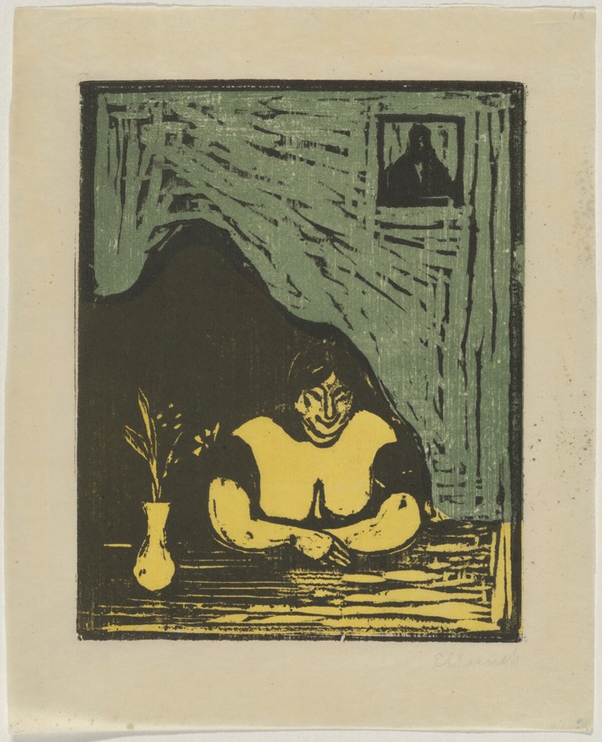 The Fat Whore (Den tykke horen) by Edvard Munch