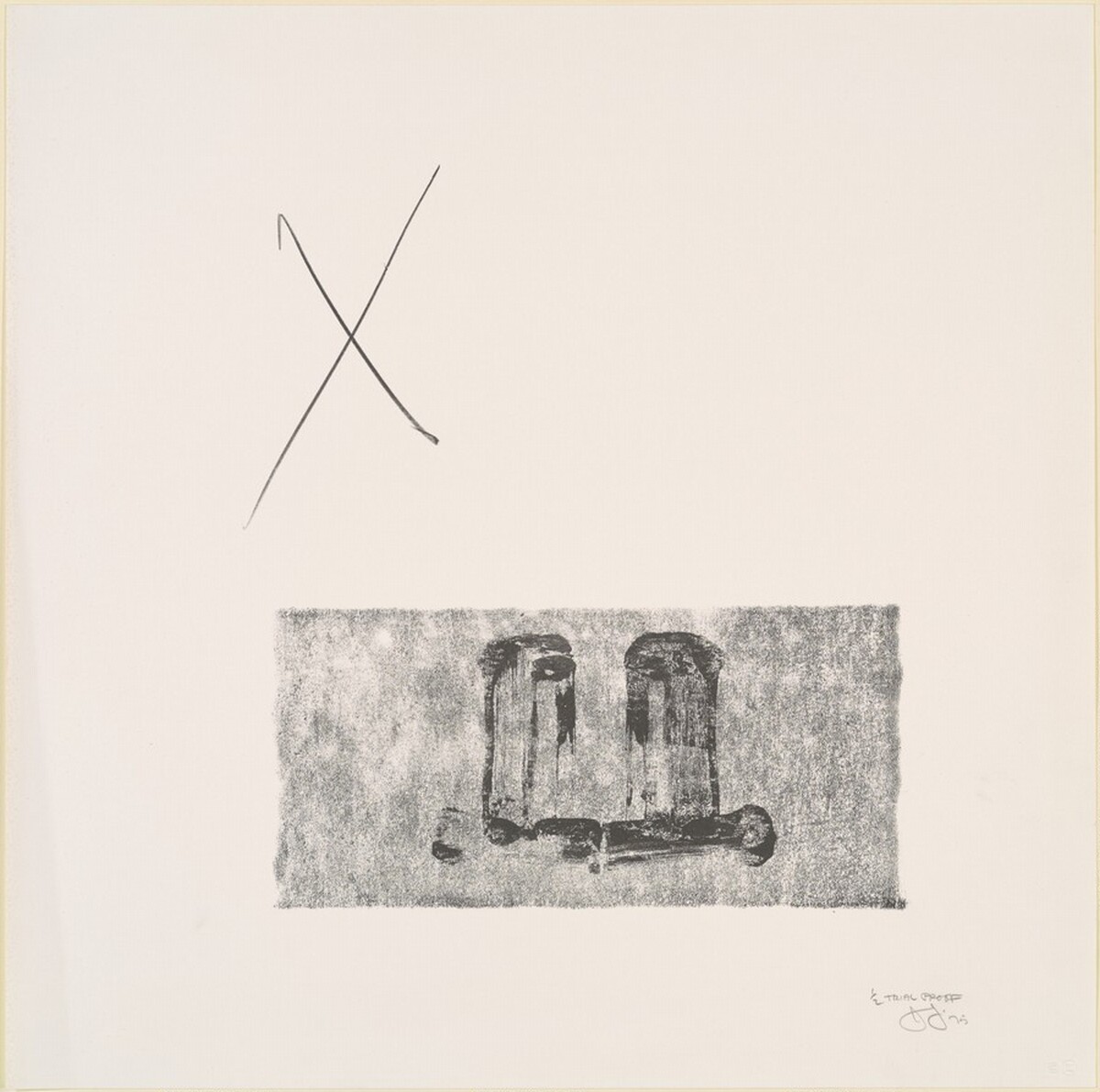Ale Cans [trial proof] by Jasper Johns