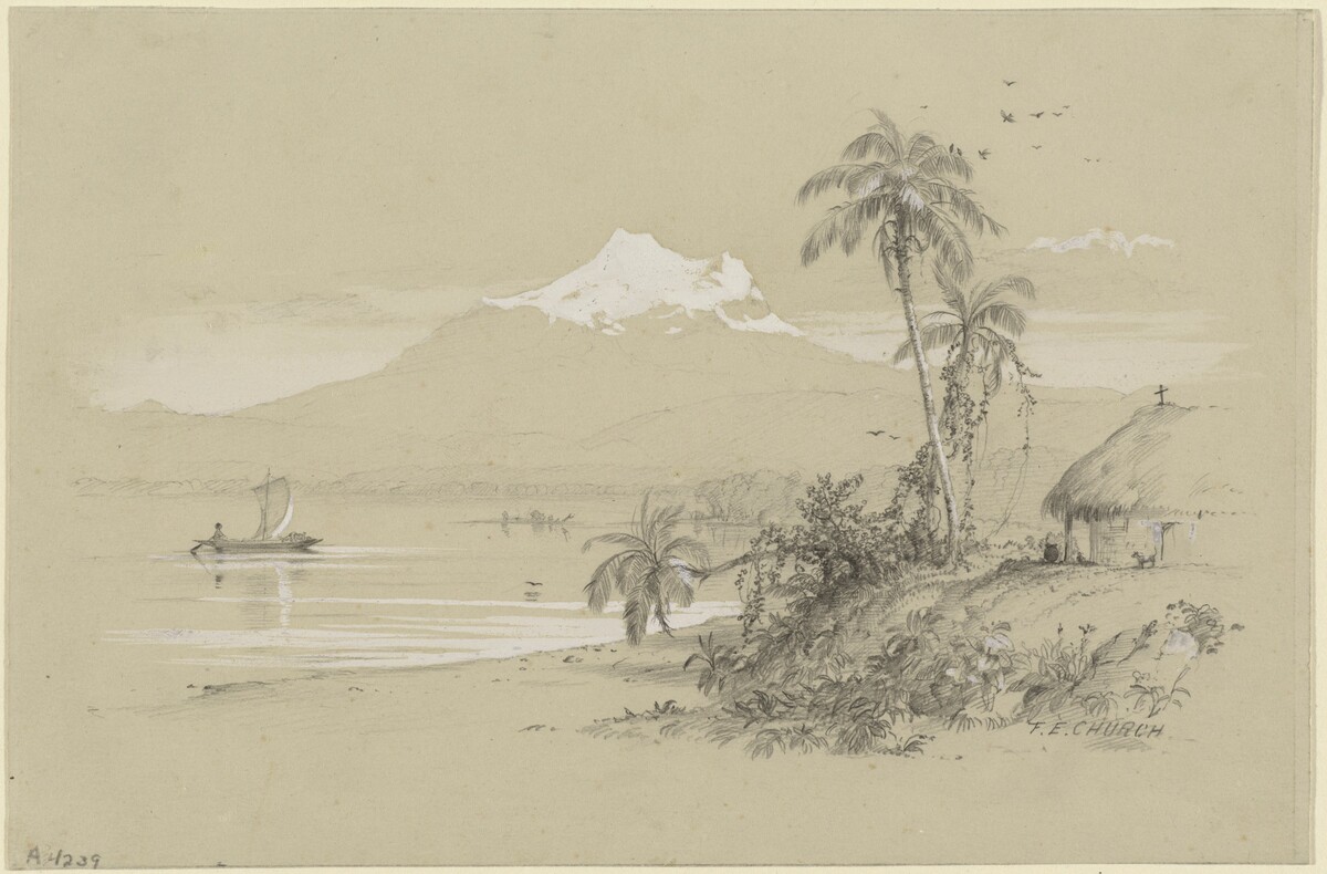Magdalena River, New Granada, Equador by Frederic Edwin Church
