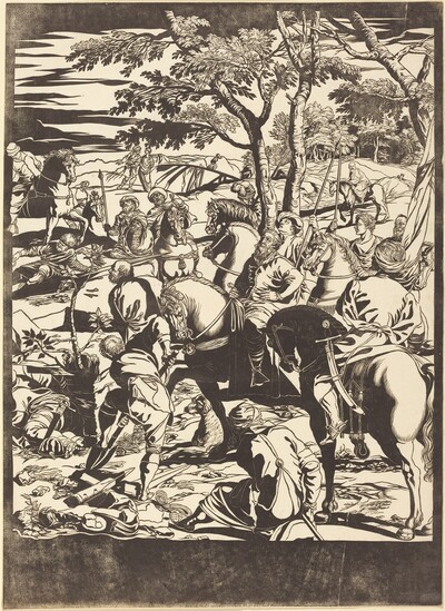 The Crucifixion [right plate]