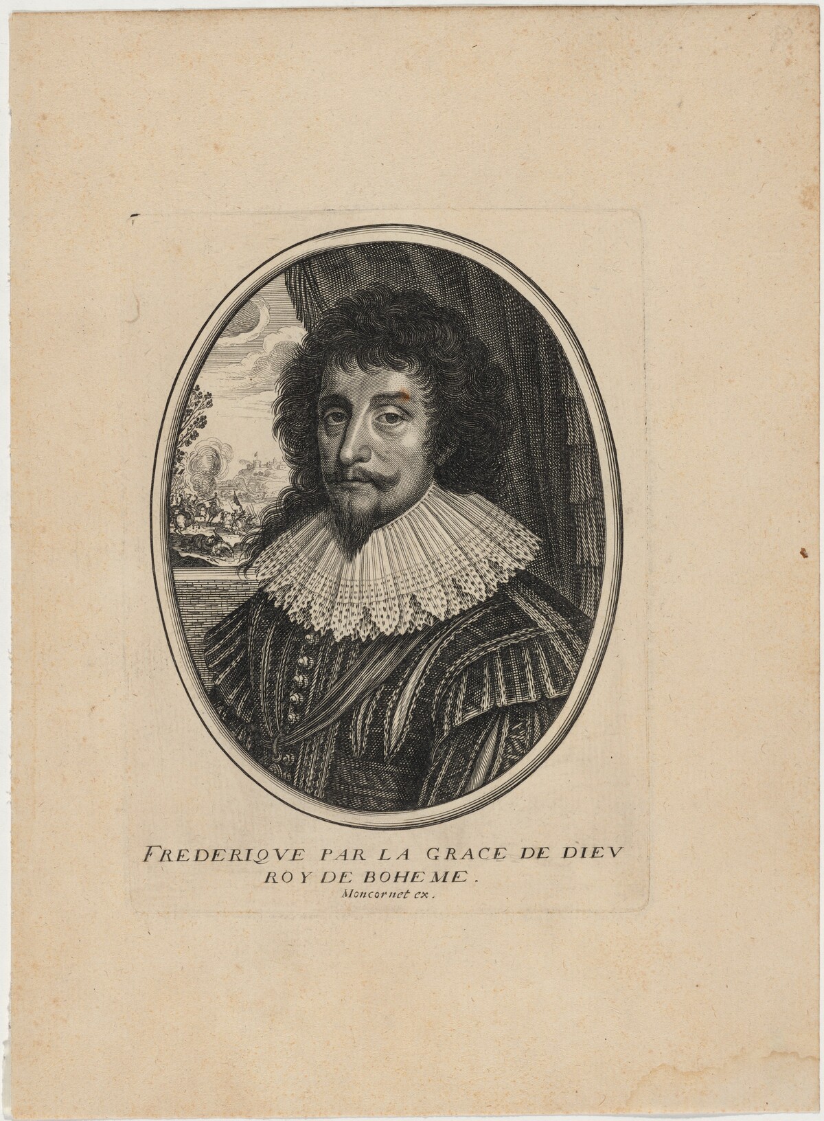 Frederick V, King of Bohemia by Balthasar Moncornet (publisher)