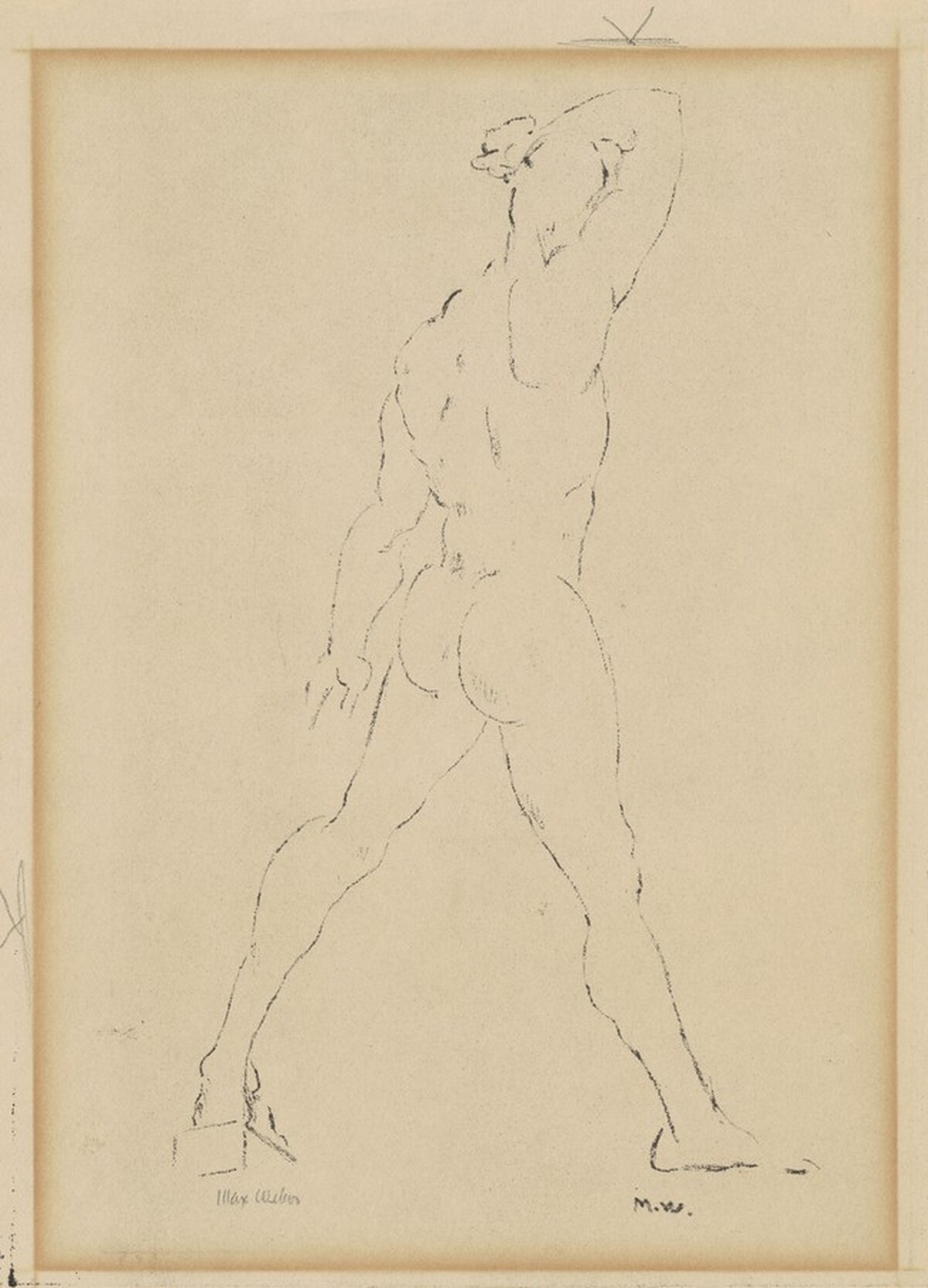 Sculpture Figure by Max Weber