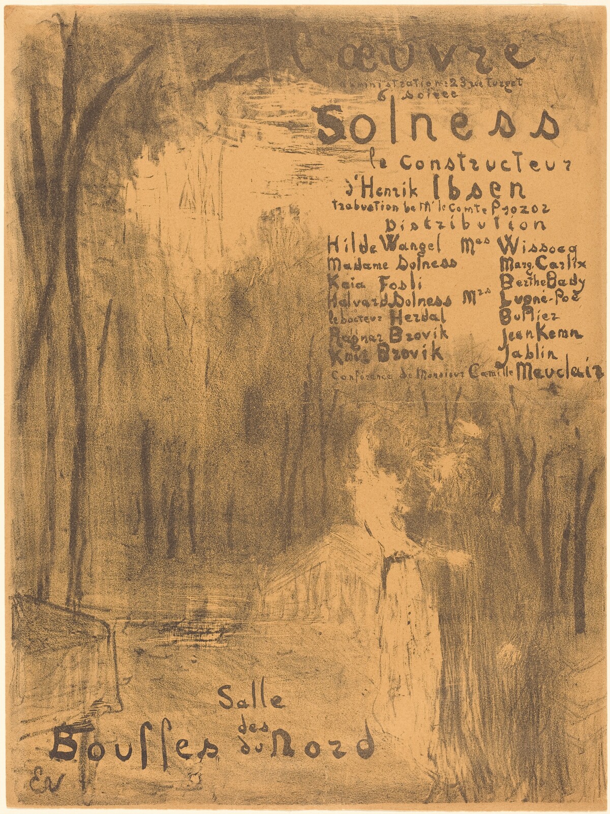 Solness le constructeur by Edouard Vuillard