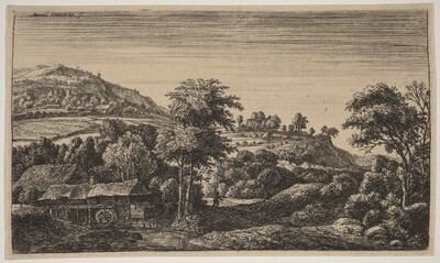 Watermill at the Foot of a Hill
