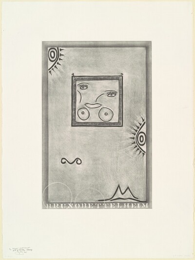 Untitled (White Mezzotint) [state proof of 6th state]