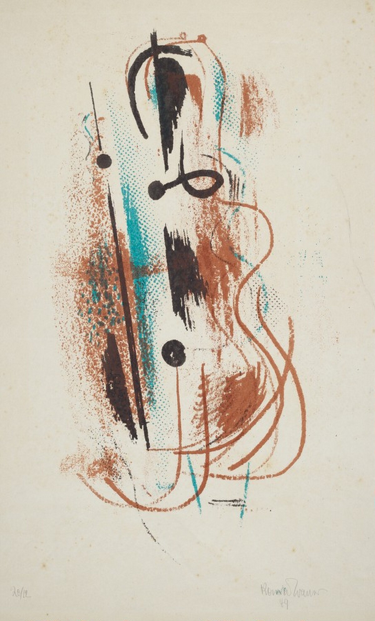 Untitled (Guitar) by Konrad Cramer