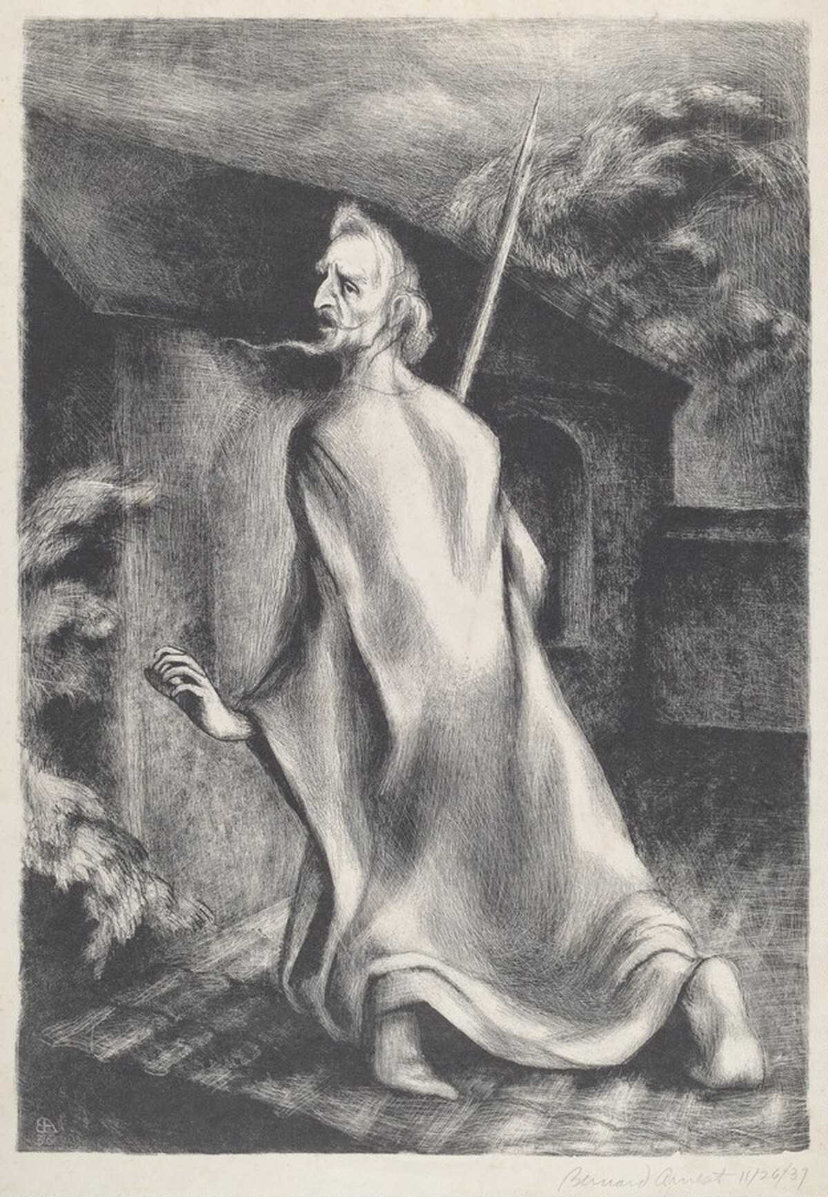 Untitled (Don Quixote) by Bernard Patrick Arnest