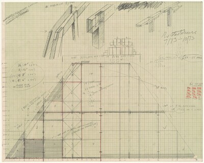 Study for "Sleeping King Ascending"