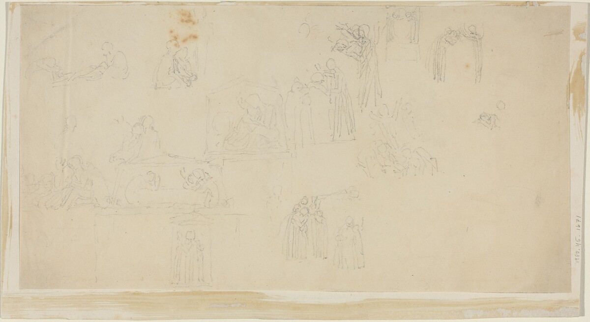 Sheet of Studies by John Flaxman