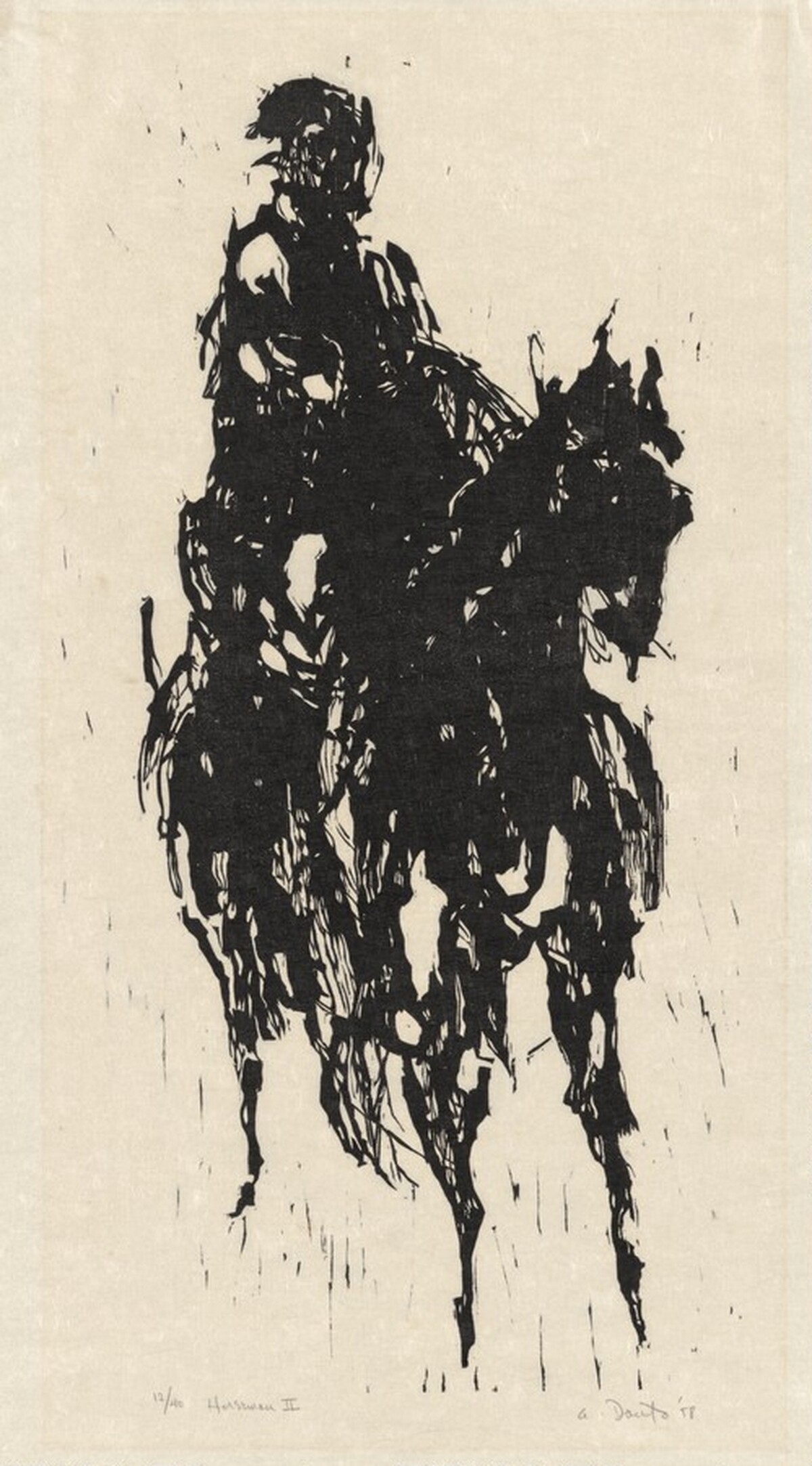 Horseman II by Arthur Coleman Danto