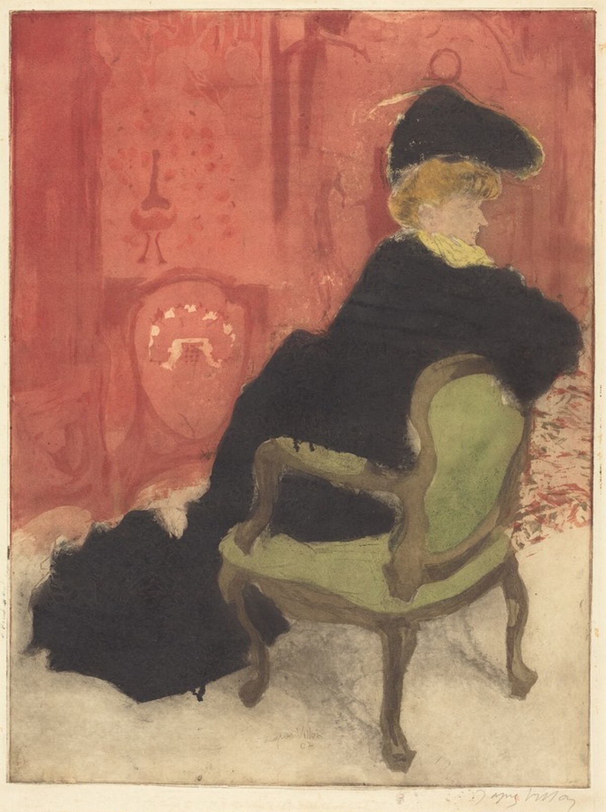 La Parisienne (12) by Jacques Villon
