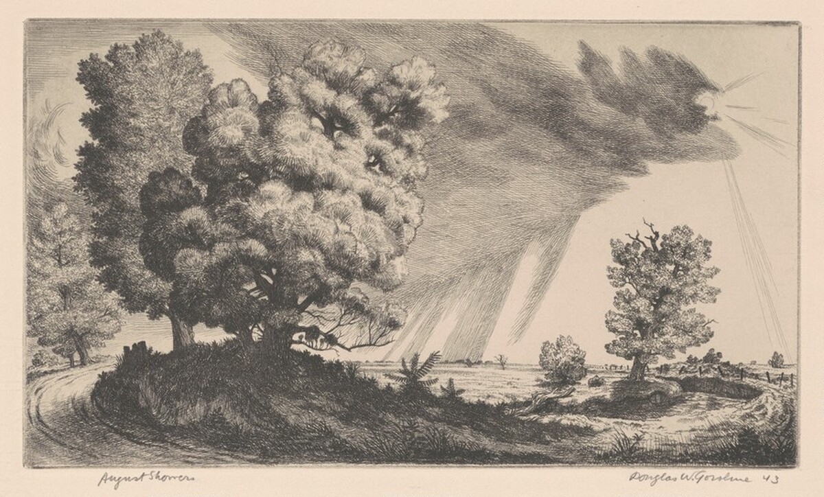 August Showers by Douglas Warner Gorsline