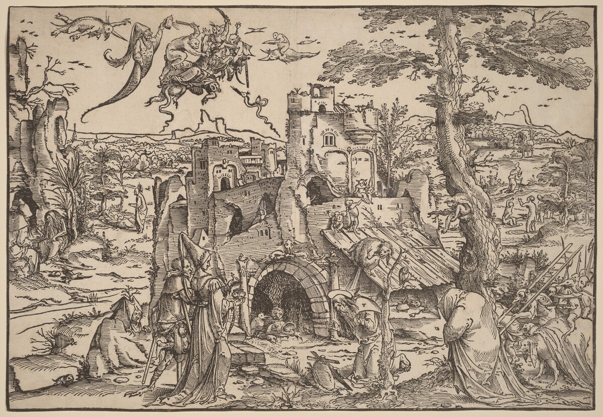 The Temptation of Saint Anthony by Jan Wellens de Cock