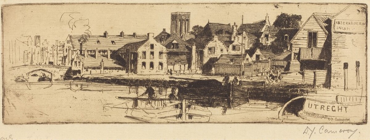 Utrecht by David Young Cameron