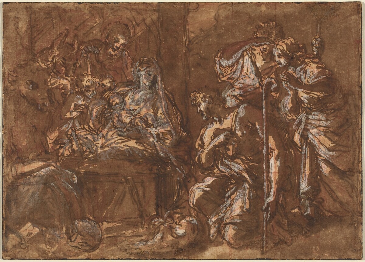 The Adoration of the Shepherds by Giuseppe Passeri