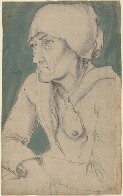 Half-Figure of an Old Woman with a Cap