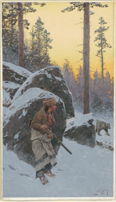 The Indian Bear Hunter