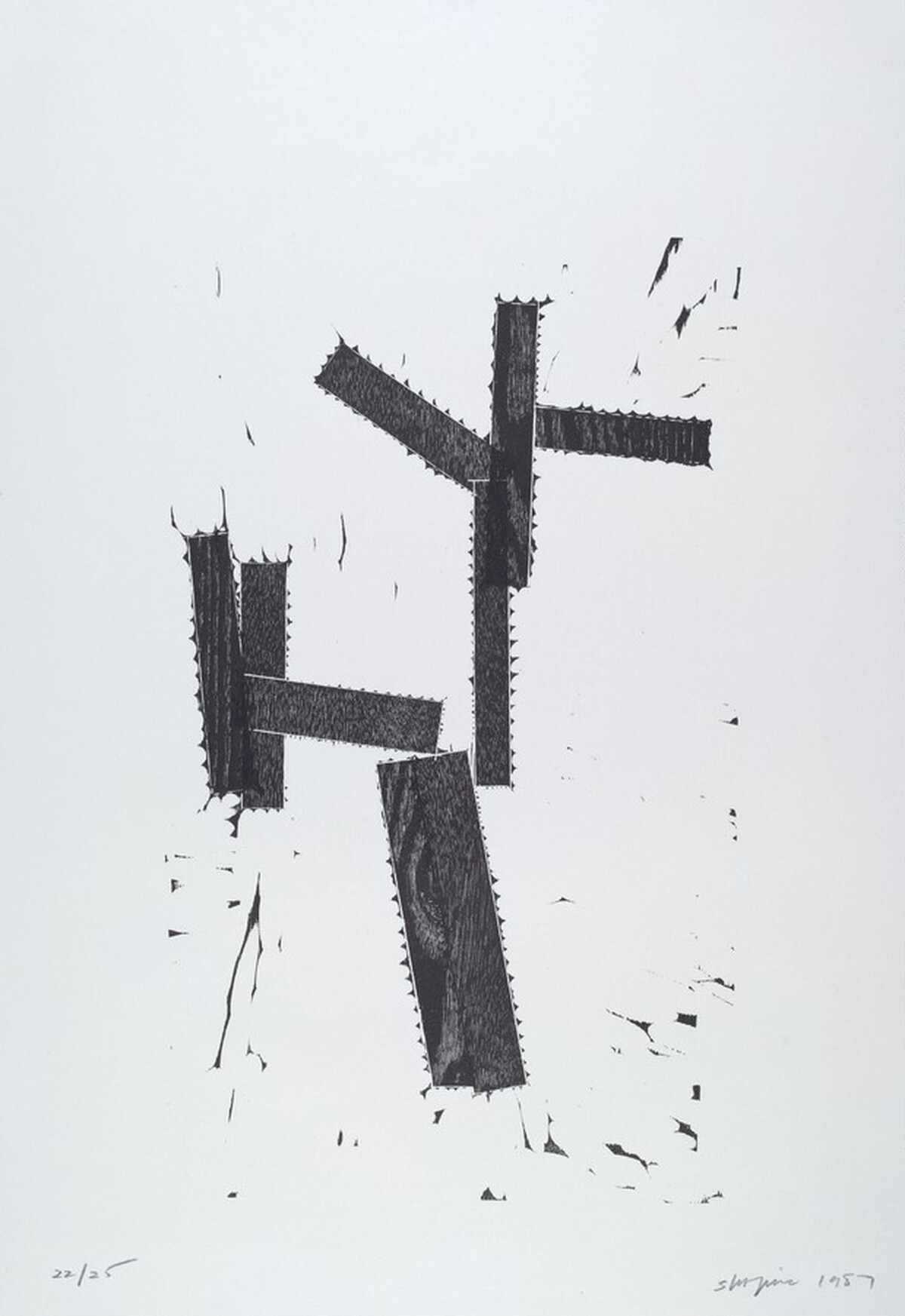 Untitled (Abstract) by Joel Shapiro