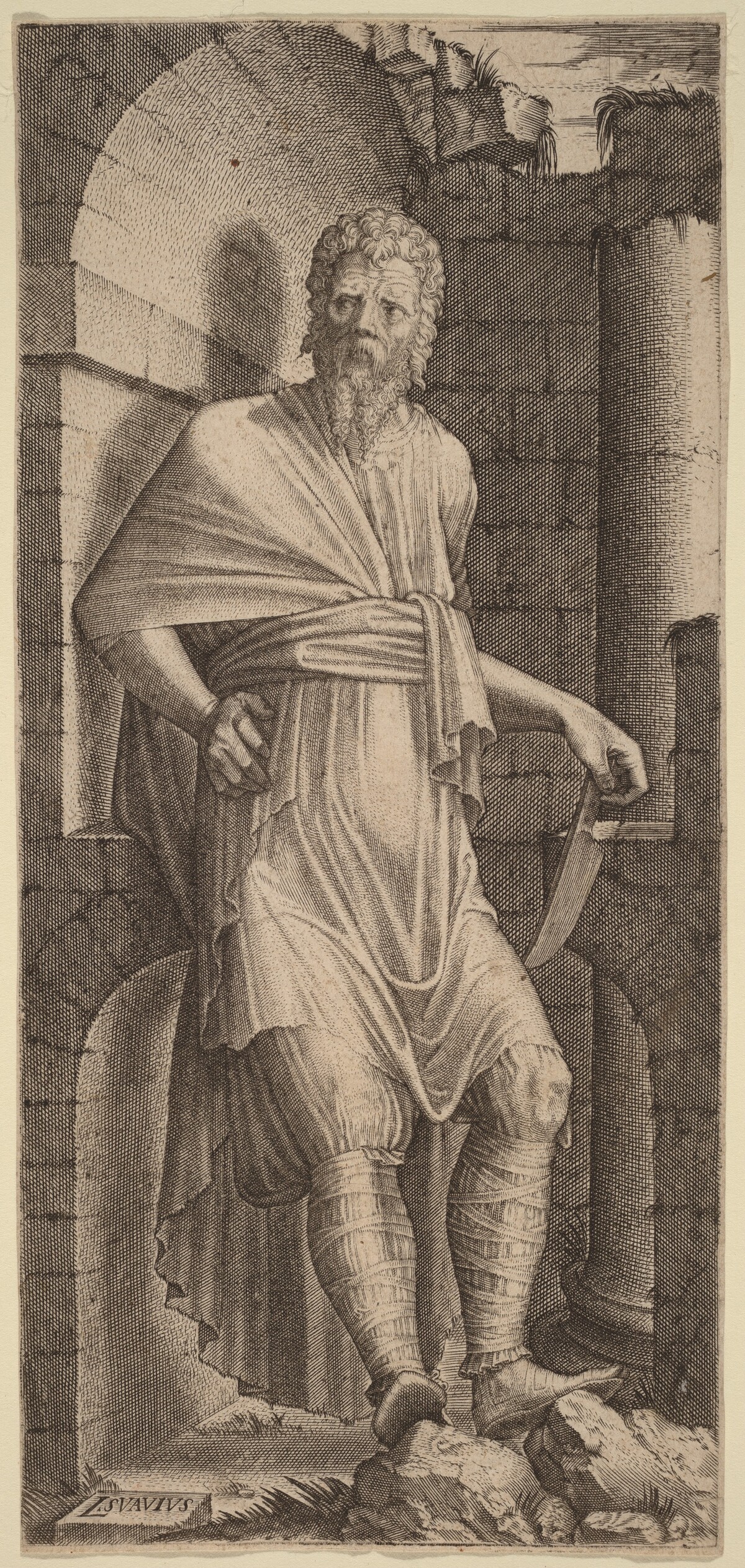 Saint Bartholomew by Lambert Suavius